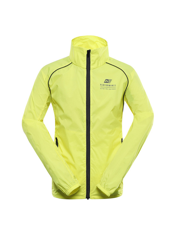 ALPINE PRO Dječja ultralaka jakna s dwr tretmanom ALPINE PRO SPINO 2 neon yellow