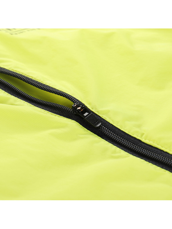 ALPINE PRO Dječja ultralaka jakna s dwr tretmanom ALPINE PRO SPINO 2 neon yellow