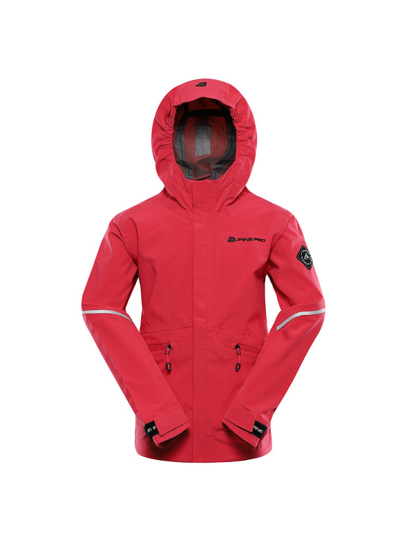 ALPINE PRO Dječja jakna s ptx membranom ALPINE PRO ZARRO raspberry