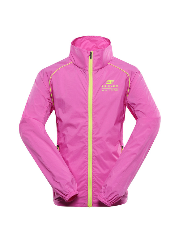 ALPINE PRO Dječja ultralaka jakna s dwr tretmanom ALPINE PRO SPINO 2 neon pink