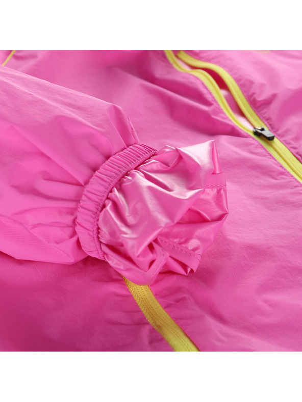 ALPINE PRO Dječja ultralaka jakna s dwr tretmanom ALPINE PRO SPINO 2 neon pink
