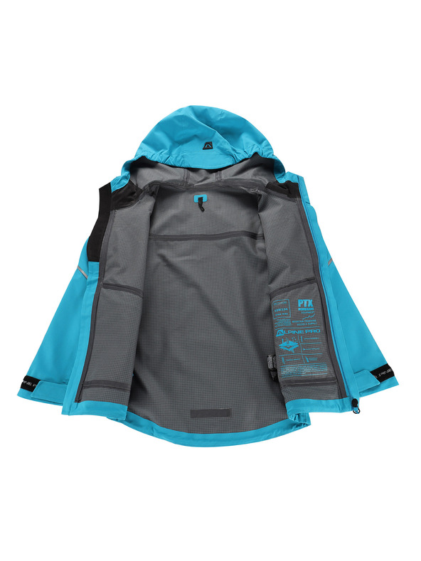ALPINE PRO Dječja jakna s ptx membranom ALPINE PRO ZARRO caribbean sea