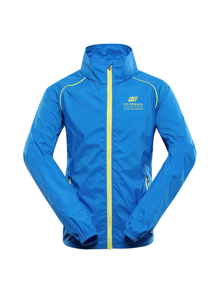 ALPINE PRO Dječja ultralaka jakna s dwr tretmanom ALPINE PRO SPINO 2 electric blue lemonade