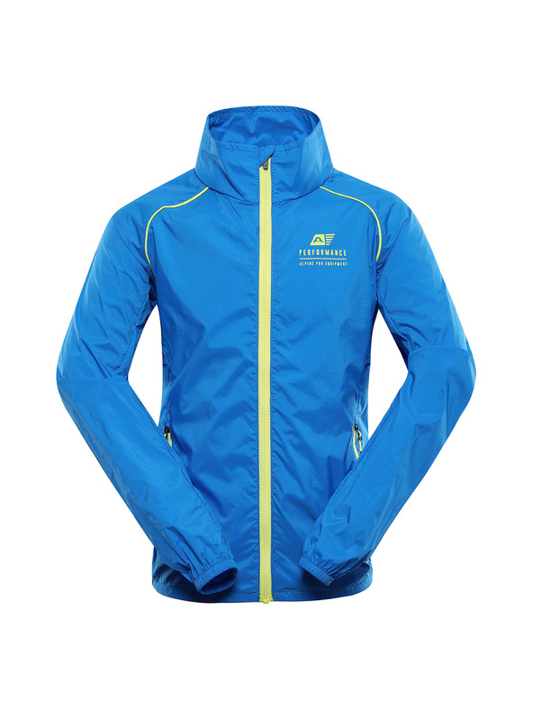 ALPINE PRO Dječja ultralaka jakna s dwr tretmanom ALPINE PRO SPINO 2 electric blue lemonade