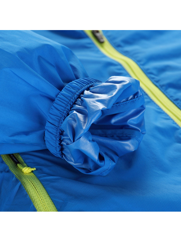 ALPINE PRO Dječja ultralaka jakna s dwr tretmanom ALPINE PRO SPINO 2 electric blue lemonade