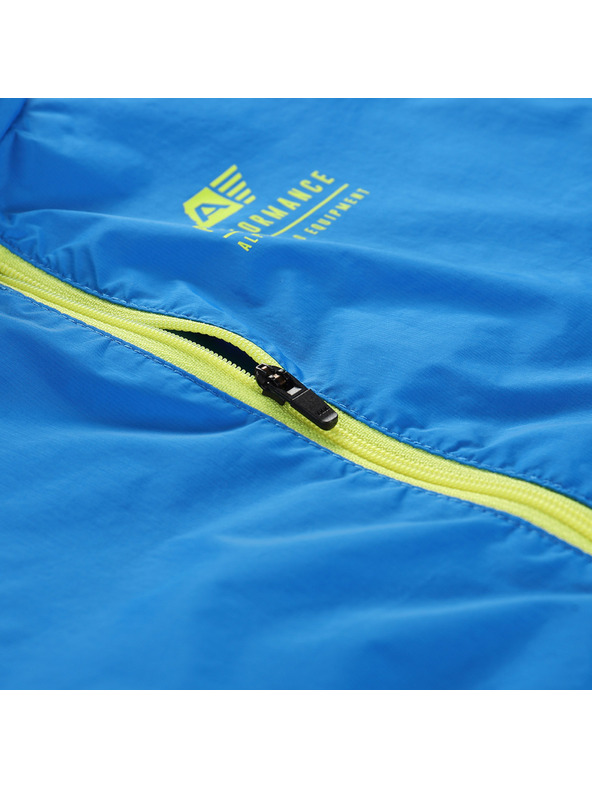 ALPINE PRO Dječja ultralaka jakna s dwr tretmanom ALPINE PRO SPINO 2 electric blue lemonade