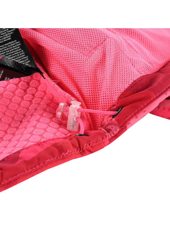 ALPINE PRO Dječja softshell jakna s membranom ALPINE PRO EZORO neon knockout pink varijanta pa