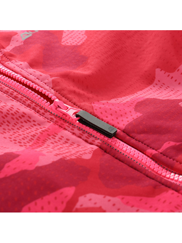ALPINE PRO Dječja softshell jakna s membranom ALPINE PRO EZORO neon knockout pink varijanta pa