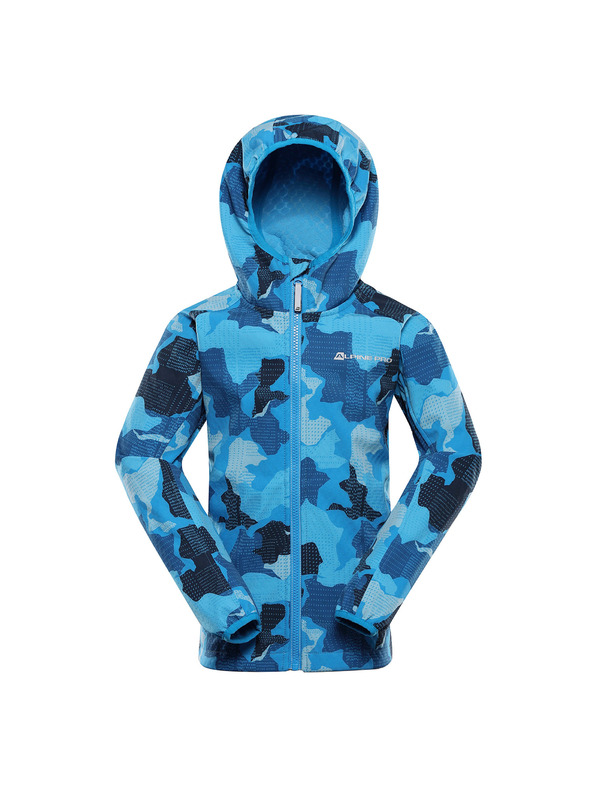 ALPINE PRO Dječja softshell jakna s membranom ALPINE PRO EZORO blue jewel varijanta pa