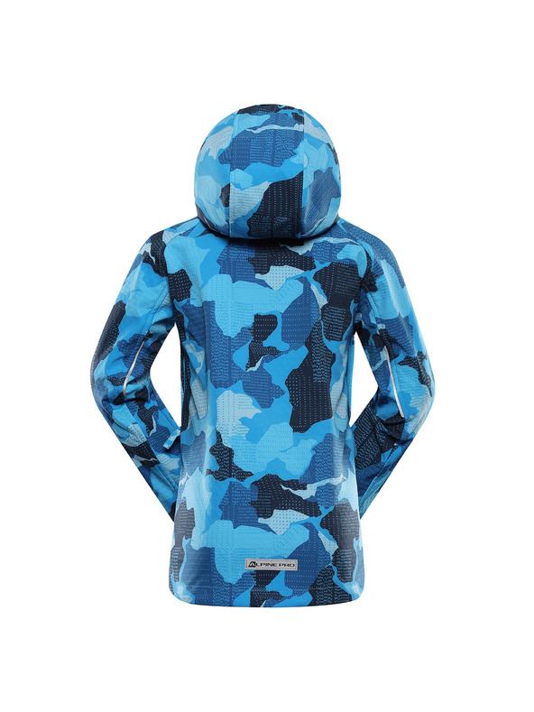 ALPINE PRO Dječja softshell jakna s membranom ALPINE PRO EZORO blue jewel varijanta pa