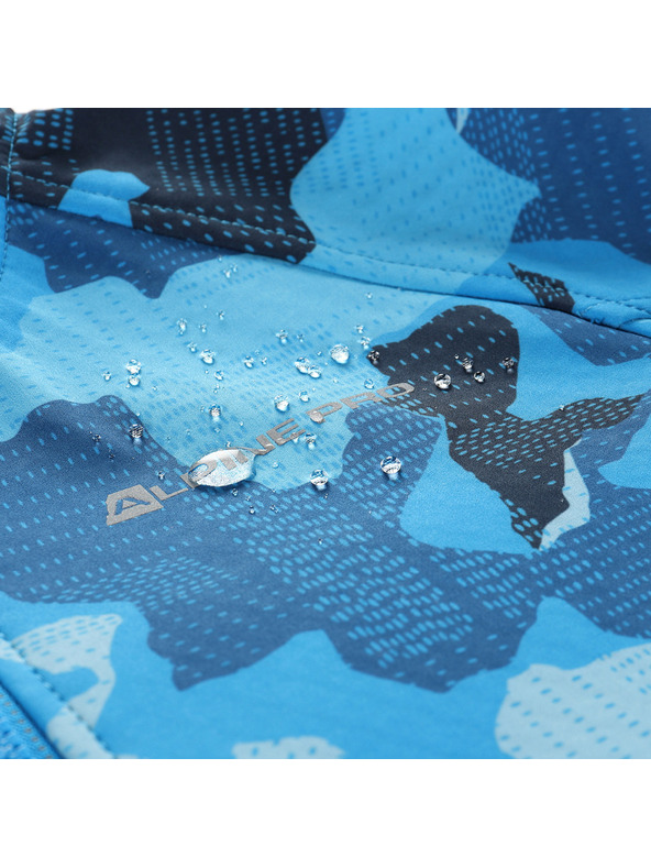ALPINE PRO Dječja softshell jakna s membranom ALPINE PRO EZORO blue jewel varijanta pa