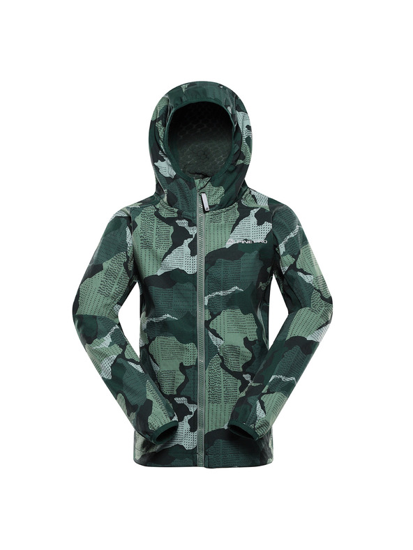 ALPINE PRO Dječja softshell jakna s membranom ALPINE PRO EZORO myrtle varijanta pa