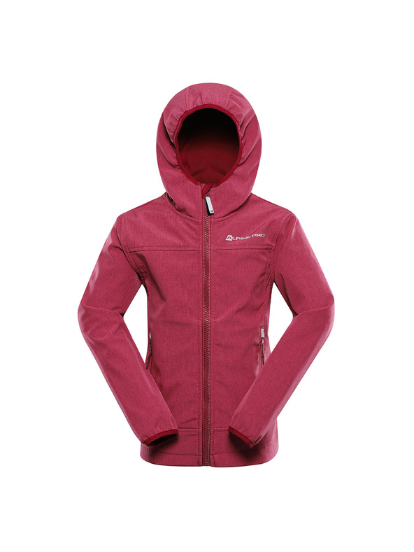 ALPINE PRO Dječja softshell jakna s membranom ALPINE PRO OMANO 2 raspberry