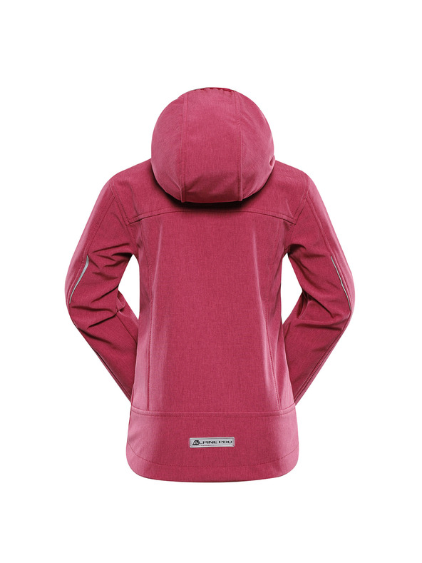 ALPINE PRO Dječja softshell jakna s membranom ALPINE PRO OMANO 2 raspberry