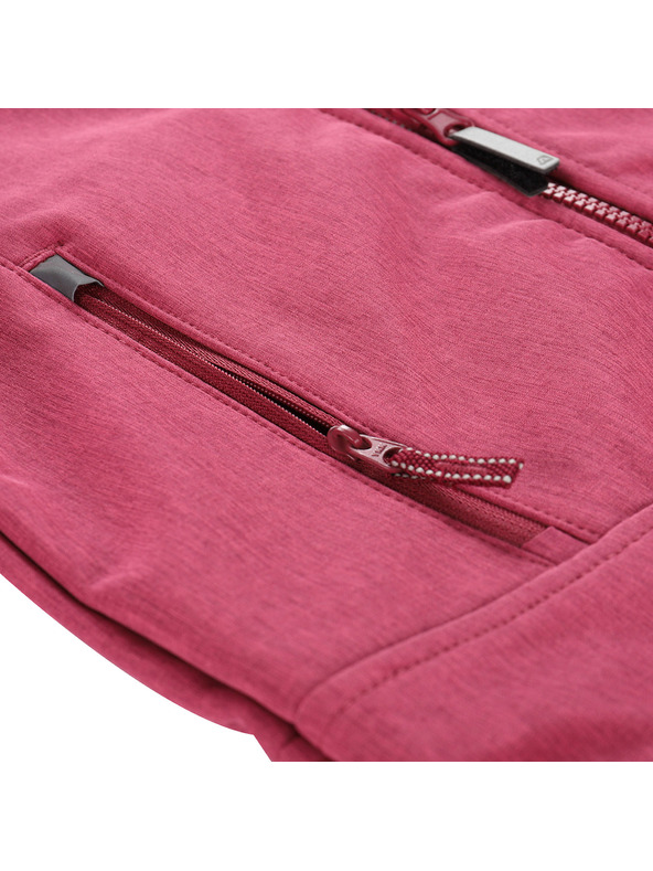 ALPINE PRO Dječja softshell jakna s membranom ALPINE PRO OMANO 2 raspberry