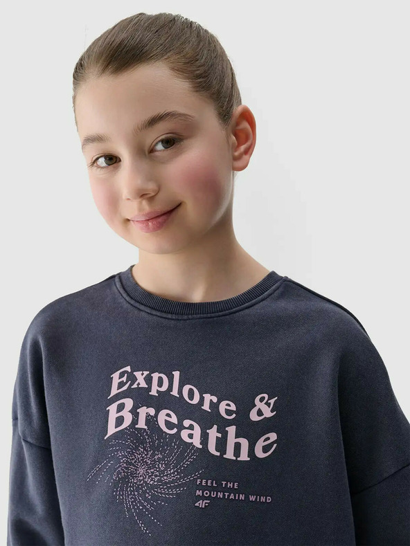 4F Djevojačka cropped majica 4F