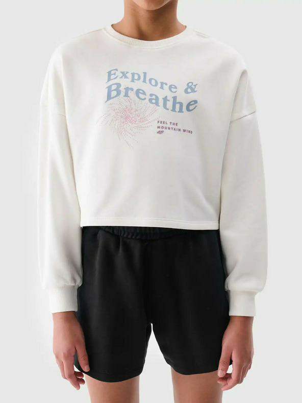 4F Djevojačka cropped majica 4F