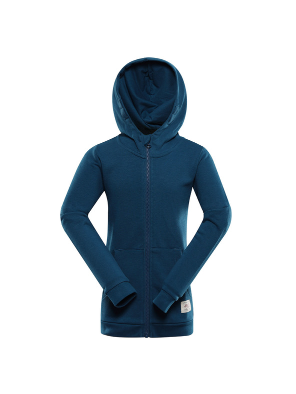 ALPINE PRO Dječja pamučna majica s kapuljačom ALPINE PRO LOKKO moroccan