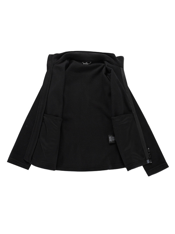 ALPINE PRO Dječja flis majica ALPINE PRO SIUSO 2 black