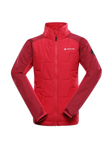 ALPINE PRO Dječja majica s merino punjenjem ALPINE PRO JORWO raspberry