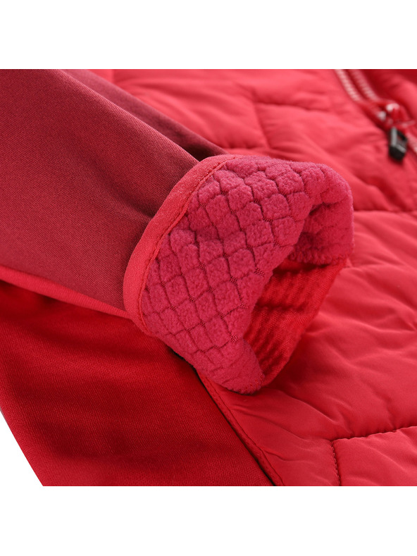 ALPINE PRO Dječja majica s merino punjenjem ALPINE PRO JORWO raspberry