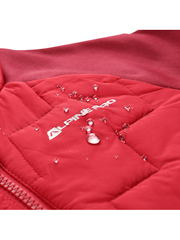 ALPINE PRO Dječja majica s merino punjenjem ALPINE PRO JORWO raspberry