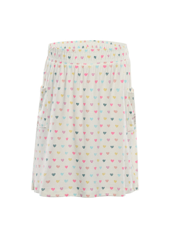 ALPINE PRO Dječja ljetna suknja ALPINE PRO REWO creme varijanta pc