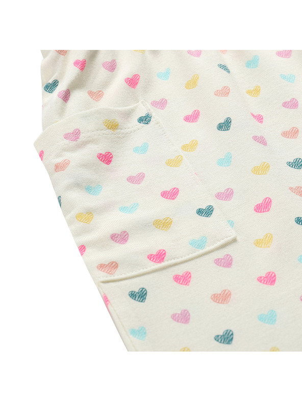 ALPINE PRO Dječja ljetna suknja ALPINE PRO REWO creme varijanta pc