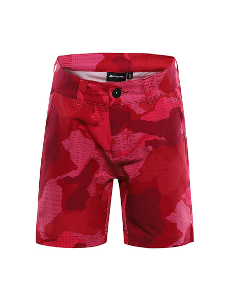 ALPINE PRO Dječje brzo sušeće kratke hlače ALPINE PRO ZAMBO 2 neon knockout pink varijanta pa