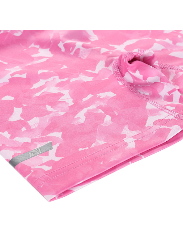 ALPINE PRO Dječje kratke brzo sušeće tajice ALPINE PRO ELO neon pink varijanta pb