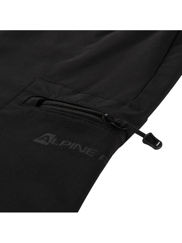 ALPINE PRO Muške softshell hlače s cool dry ALPINE PRO CORB black