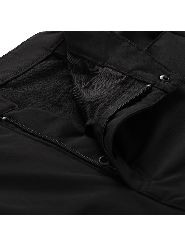 ALPINE PRO Muške softshell hlače s cool dry ALPINE PRO CORB black