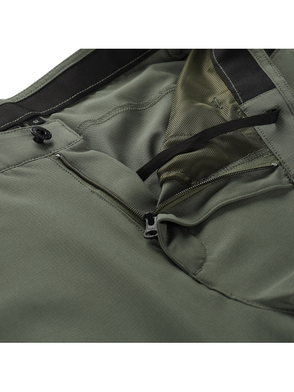 ALPINE PRO Muške brzo sušeće hlače s cool dry ALPINE PRO NESC 2 olivine