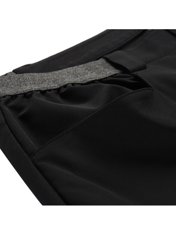 ALPINE PRO Muške softshell capri hlače ALPINE PRO WEDER 2 black