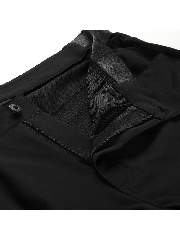 ALPINE PRO Muške softshell capri hlače ALPINE PRO WEDER 2 black