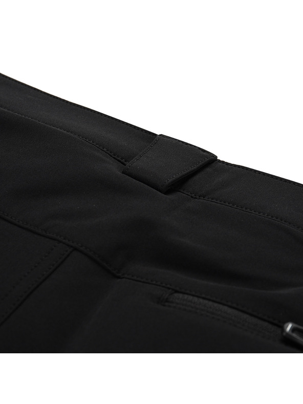 ALPINE PRO Muške softshell capri hlače ALPINE PRO WEDER 2 black