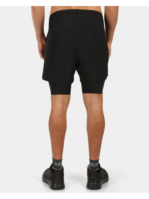 Kilpi Muške trkaće kratke hlače za udobnost i performanse Kilpi BRAGA-M Crna