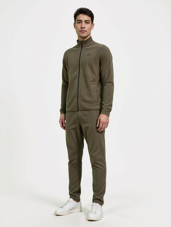 ALPINE PRO Muška flis dukserica ALPINE PRO SIUS 2 stone gray