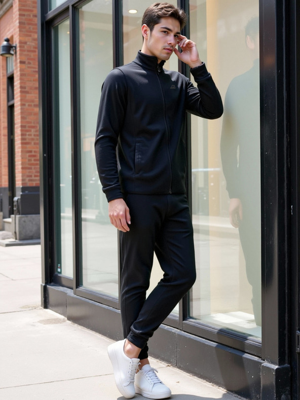 ALPINE PRO Muška flis dukserica ALPINE PRO SIUS 2 black