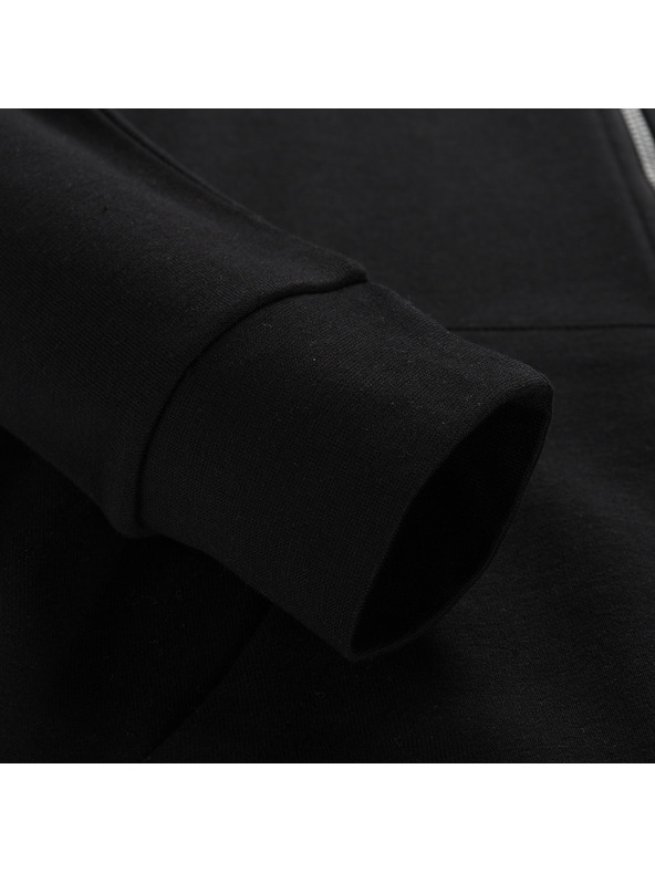 ALPINE PRO Muška pamučna dukserica s kapuljačom ALPINE PRO LOKK black