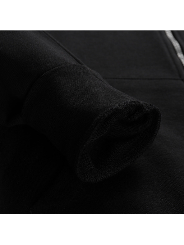 ALPINE PRO Muška pamučna dukserica s kapuljačom ALPINE PRO LOKK black