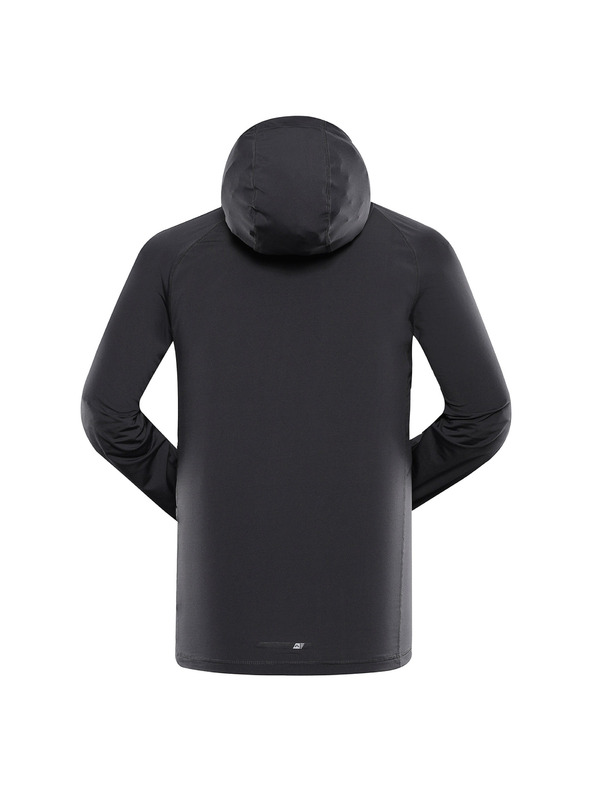 ALPINE PRO Muška funkcionalna dukserica s reflektirajućim elementima ALPINE PRO IZAR dk.true gray