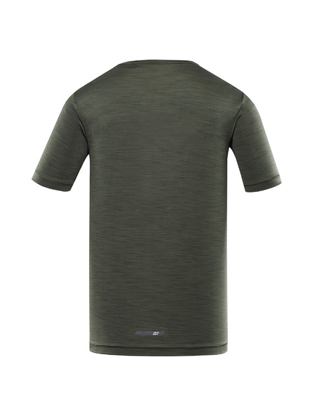 ALPINE PRO Muška brzo sušeća majica s cool dry ALPINE PRO BASIK rifle green