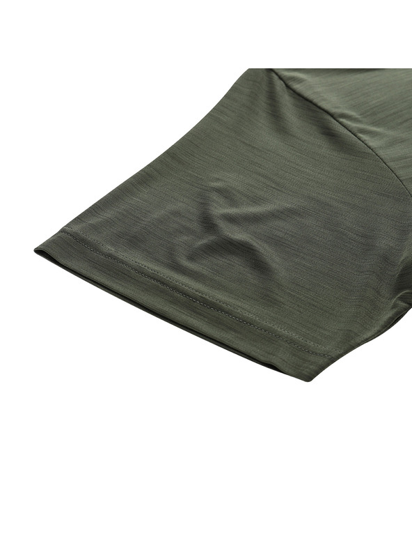ALPINE PRO Muška brzo sušeća majica s cool dry ALPINE PRO BASIK rifle green