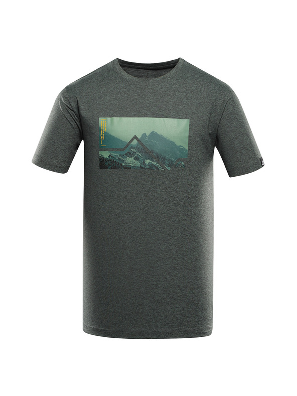 ALPINE PRO Muška melirana majica od recikliranog materijala ALPINE PRO GORAF 2 laurel wreath varijanta pa