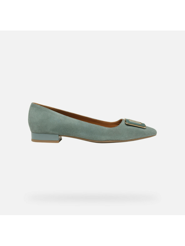 Geox Svijetlozelene ženske balerinke Geox Charyssa