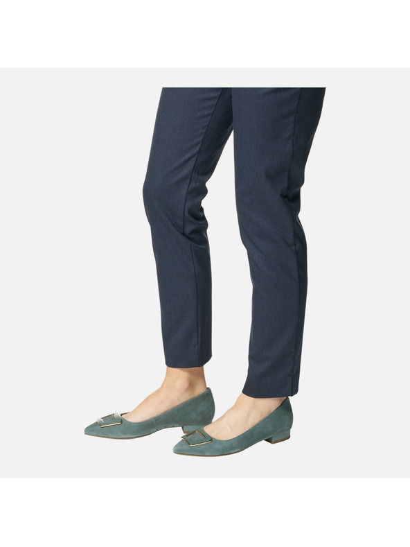 Geox Svijetlozelene ženske balerinke Geox Charyssa