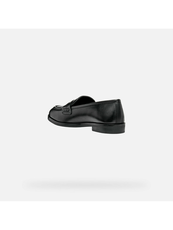 Geox Crne ženske mokasine Geox Cloridie