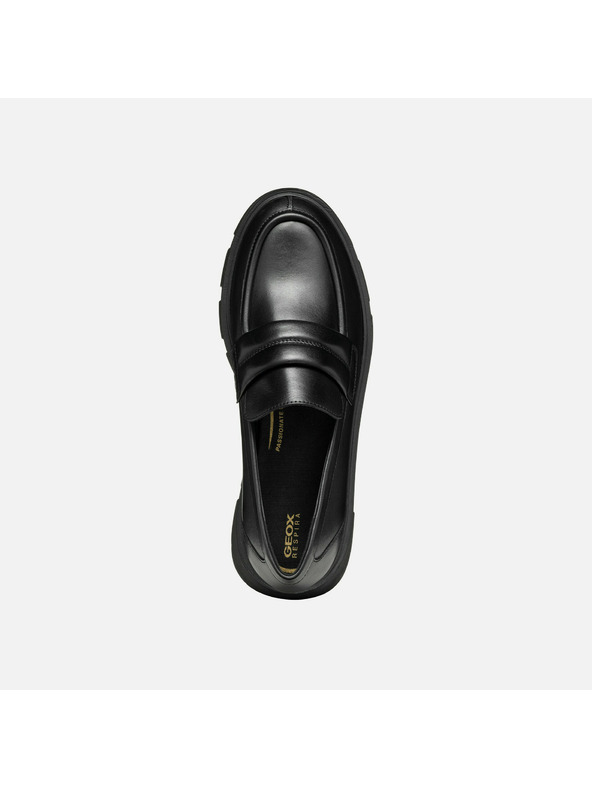Geox Crne ženske mokasine Geox Vilde