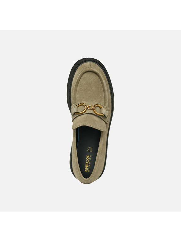 Geox Ženske mokasine Geox Spherica Ec7 bež boje